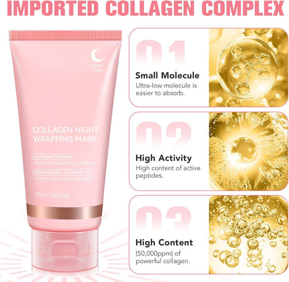 Collagen Night Wrapping Peel Off Mask