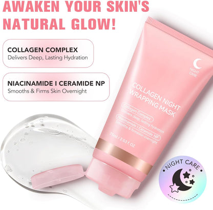 Collagen Night Wrapping Peel Off Mask